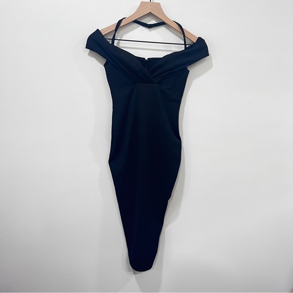 NWT Nookie Athena Off Shoulder Midi Dress in
Black small (us 4) - Picture 6 of 8
